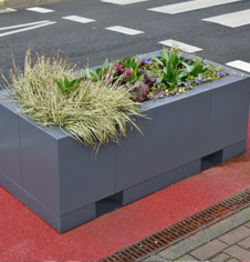 Public Display planter Display planter