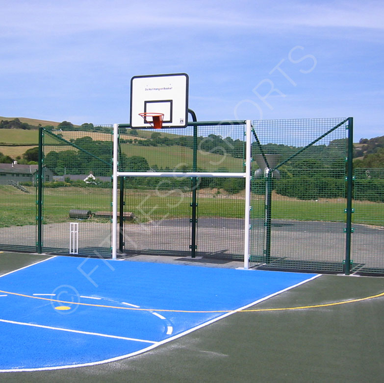 Playground Football Basketball Anti Vandal Steel Sports Wall For Multi