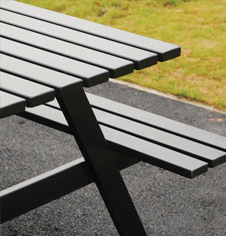 All Steel Outdoor Park Picnic Table All Steel Outdoor Park Picnic Table