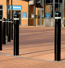 Municipal PVC Plastic Bollard Post