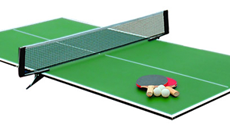 Removable tennis table top cover leisure tables.