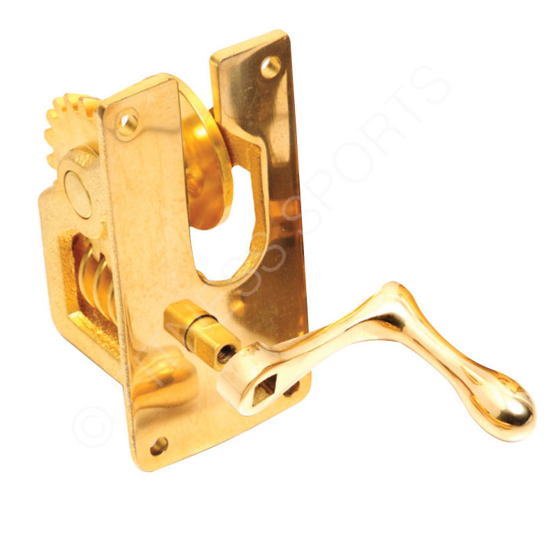 Brass Tennis Post Winder Mechanism