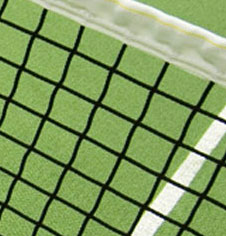 Steel 76mm Square Tennis Posts