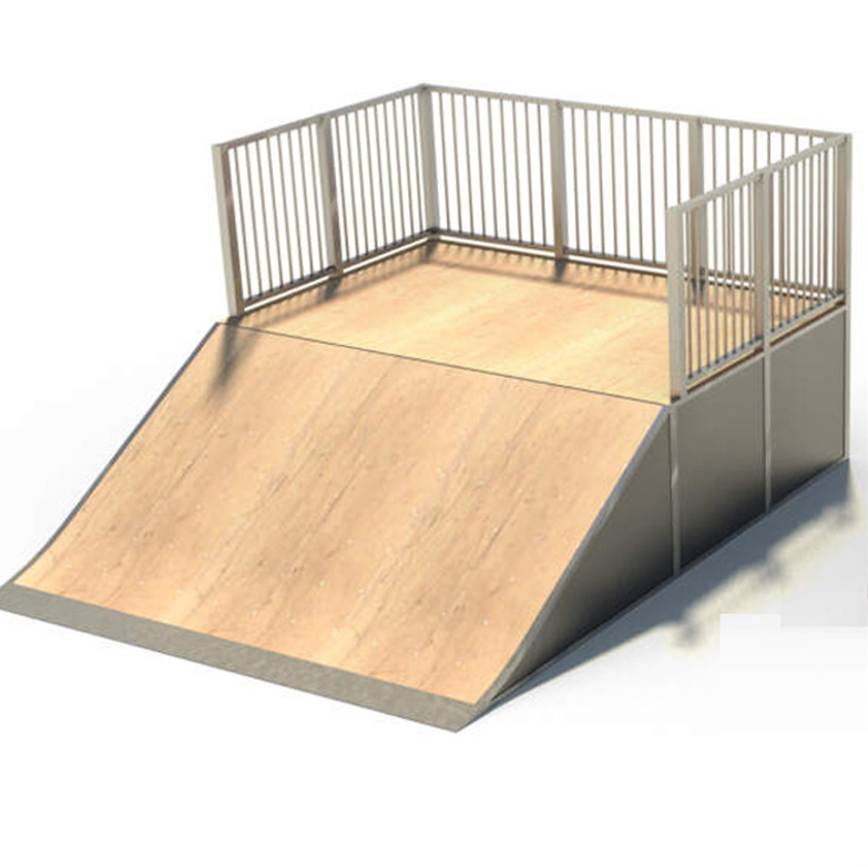 Outdoor Playground Triple Skate Board Park Ramp Outdoor Playground Triple Skate Board Park Ramp