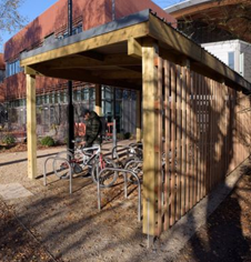 Steel Floor Mounted Cycle Stands