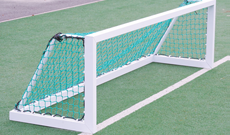 Single 2.44m x 0.8m aluminium freestanding training goals.