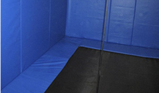 Custom designed sunen trampoline pits.