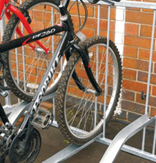Steel Floor Mounted Cycle Stands