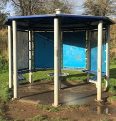 Double Upton Playground Rain Shelter Double Upton Playground Rain Shelter