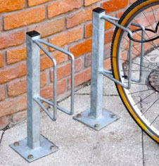 Steel Wheel Mounted Cycle Stands