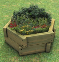 Public Display planter Display planter