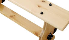 Wooden PE Bench