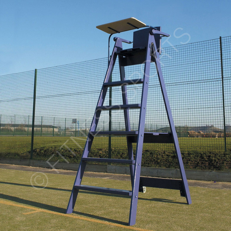 Large Wooden Folding Tennis Umpires Chair Fitness Sports